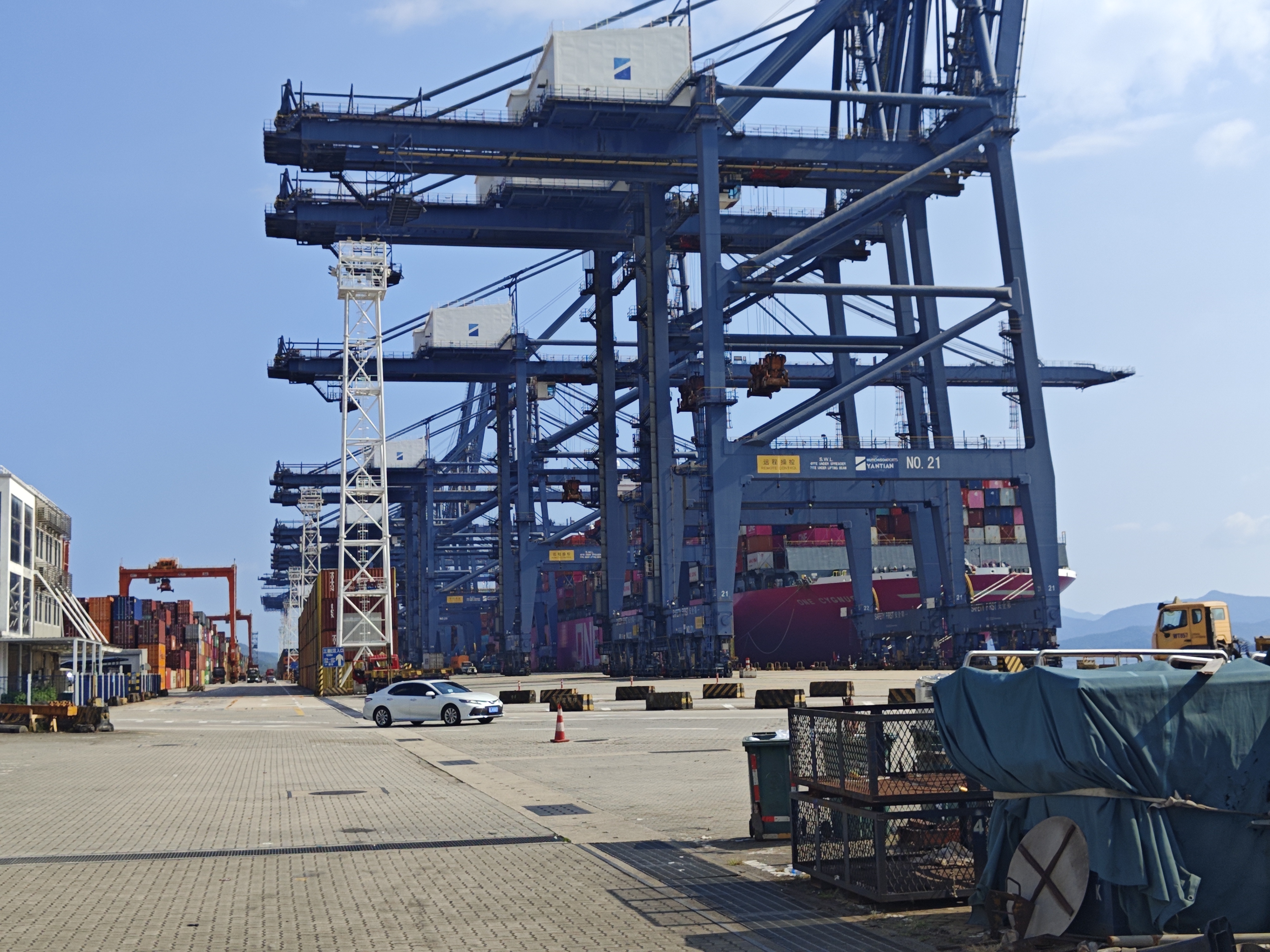 Port fleet management application