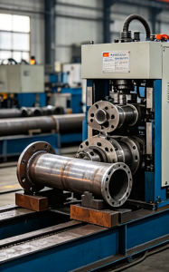 Hydraulic sleeveing machine