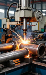 Automatic double-arm welding machine