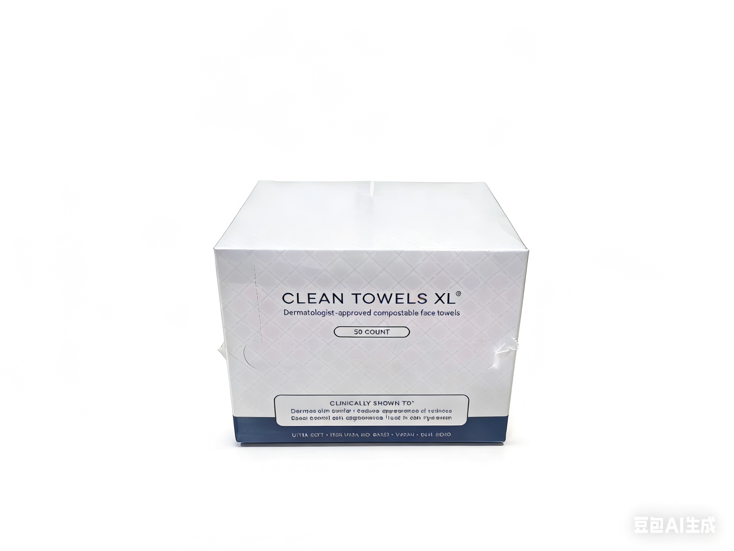 Boxed dry wipes for facial care and home cleaning