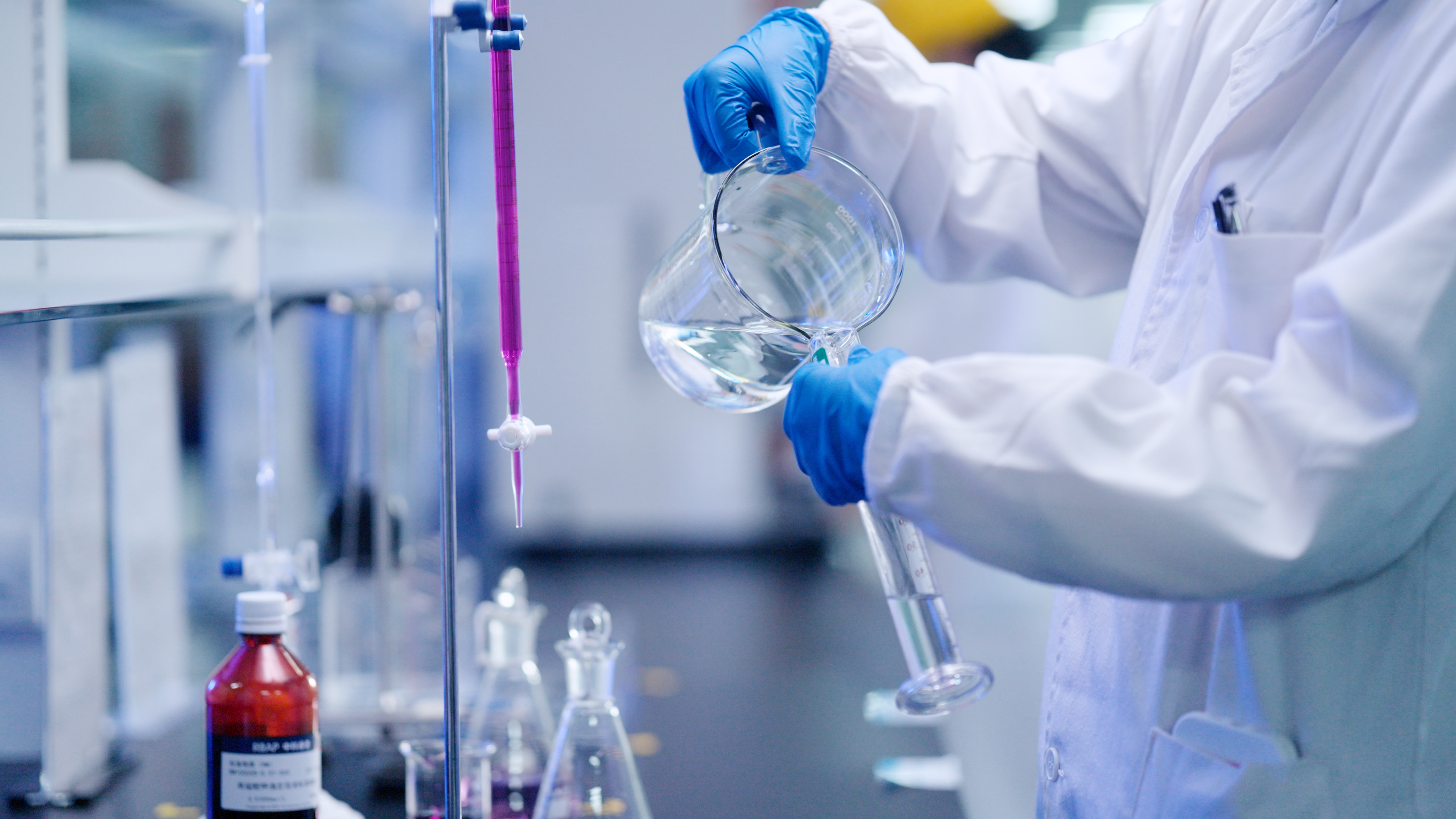 In-house laboratory for wet wipes quality testing at Uniquality