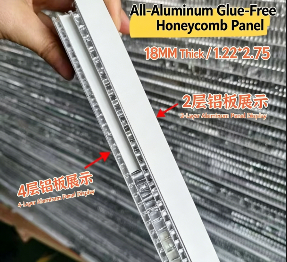 Nanbeiwang Aluminum honeycomb panel product display
