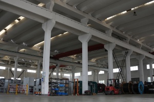 Interior view of workshop