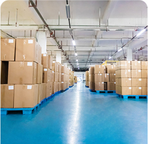 Five major global production and warehousing bases