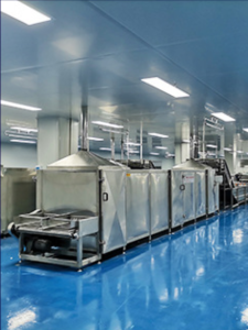 Pasteurization line