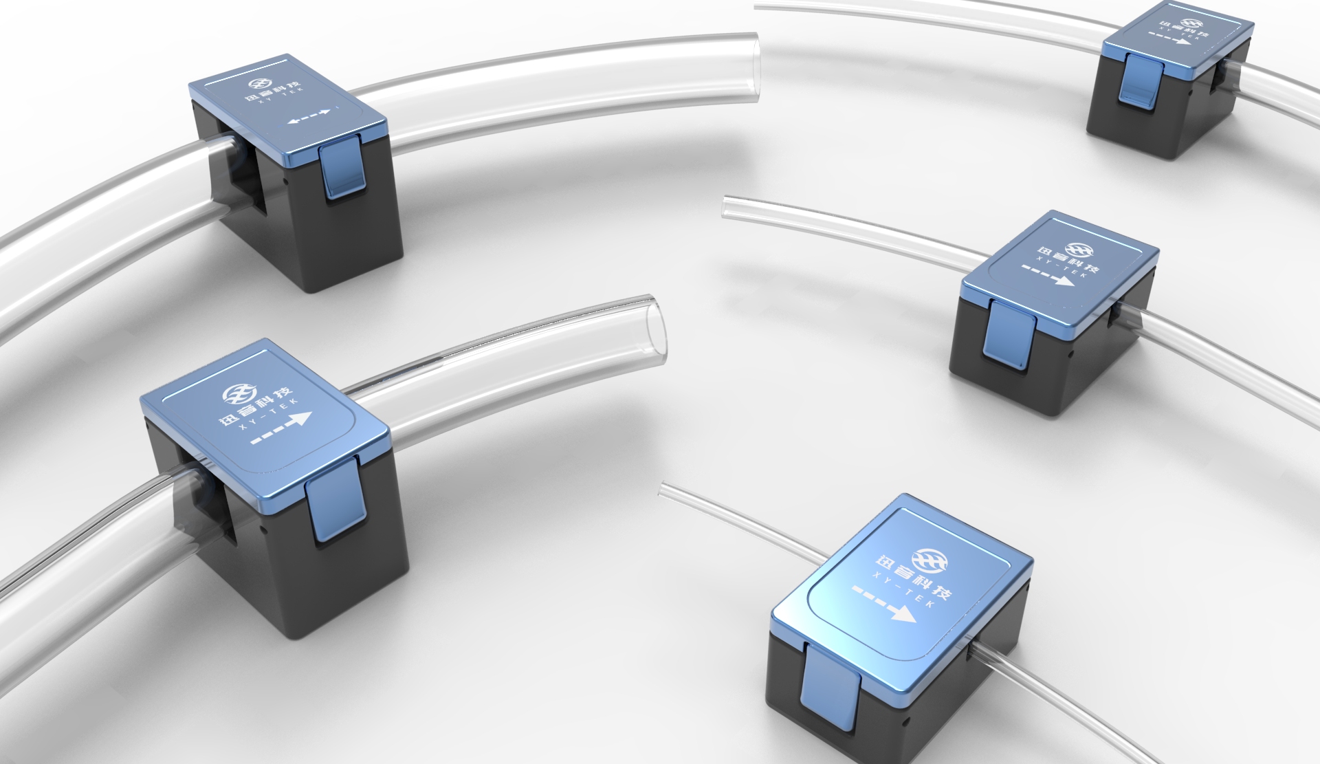 Non Invasive Clamp On Ultrasonic Flow Sensor for Industrial Automation with Micro Flow Monitoring