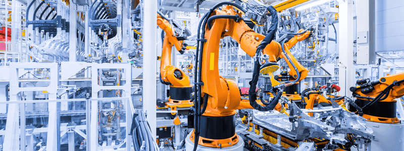 Industrial automation environment featuring flow sensor integration