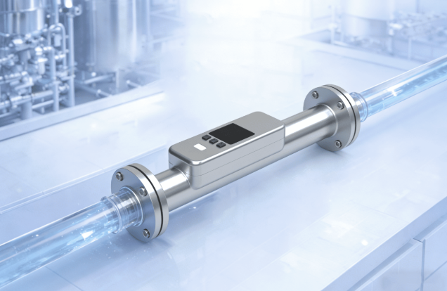 XY-TEK TGD series in-line ultrasonic flow sensor for battery manufacturing