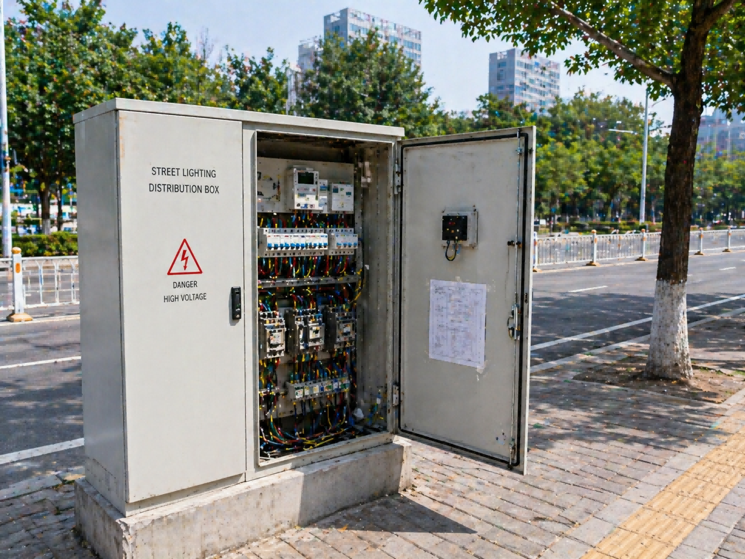 Electrical energy monitoring for public facilities