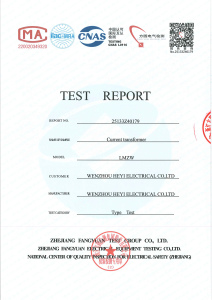 Type Test Report