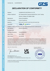 DECLARATION OF CONFORMITY (UKCA)