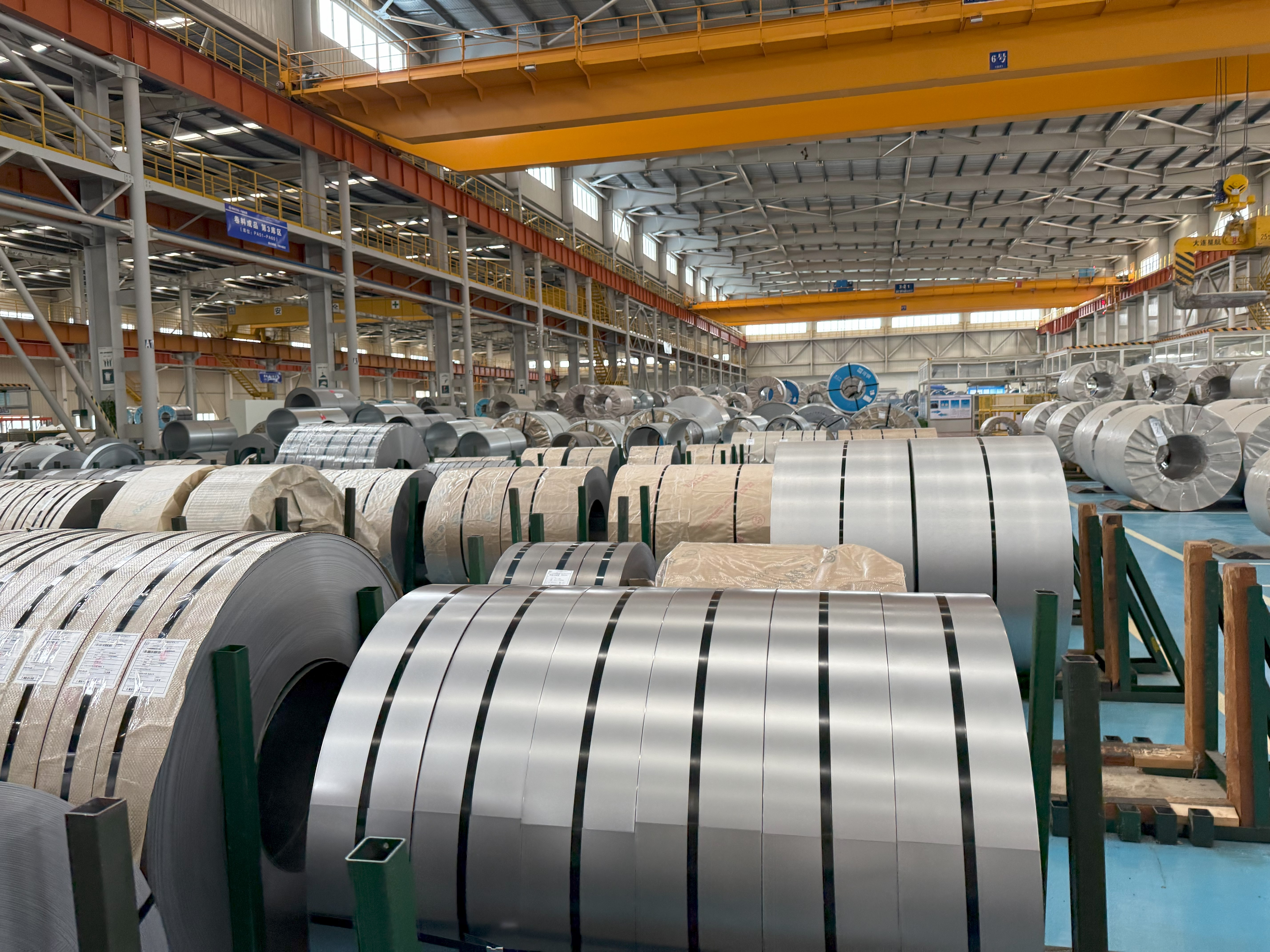S250GD Magnelis Steel ZM40 sheet stack