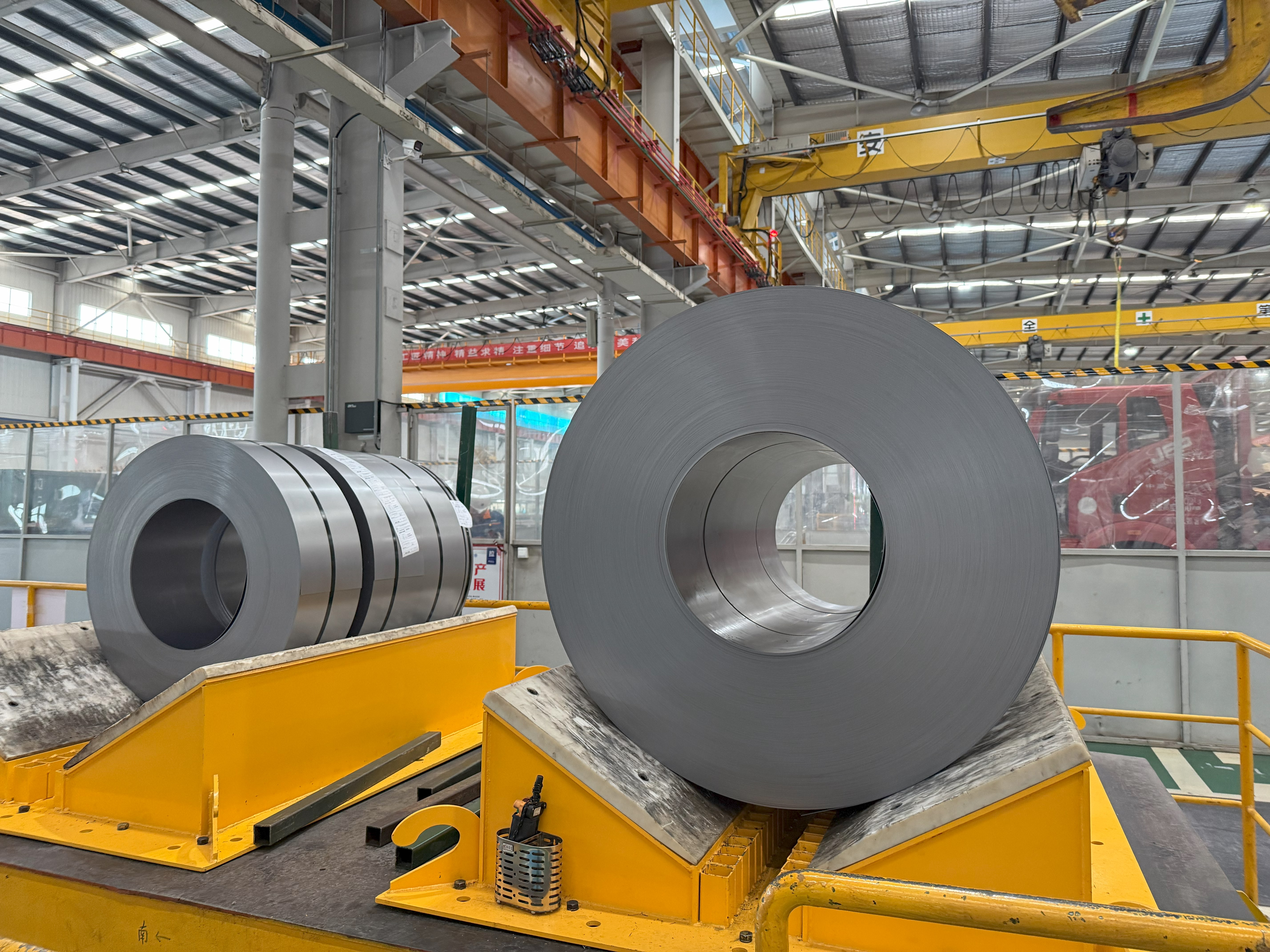 Steel factory overview