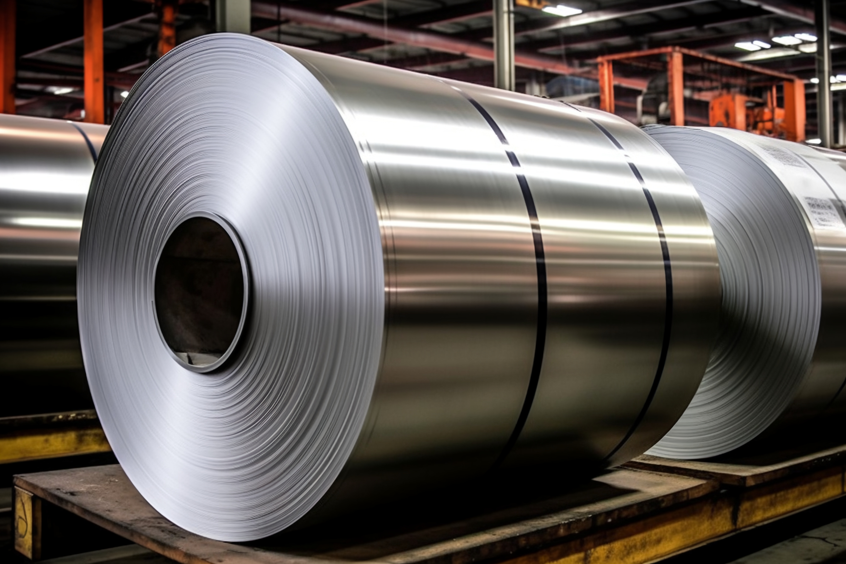 AZ185 Galvalume Steel Coil for Desert Roofing - Coil Stack