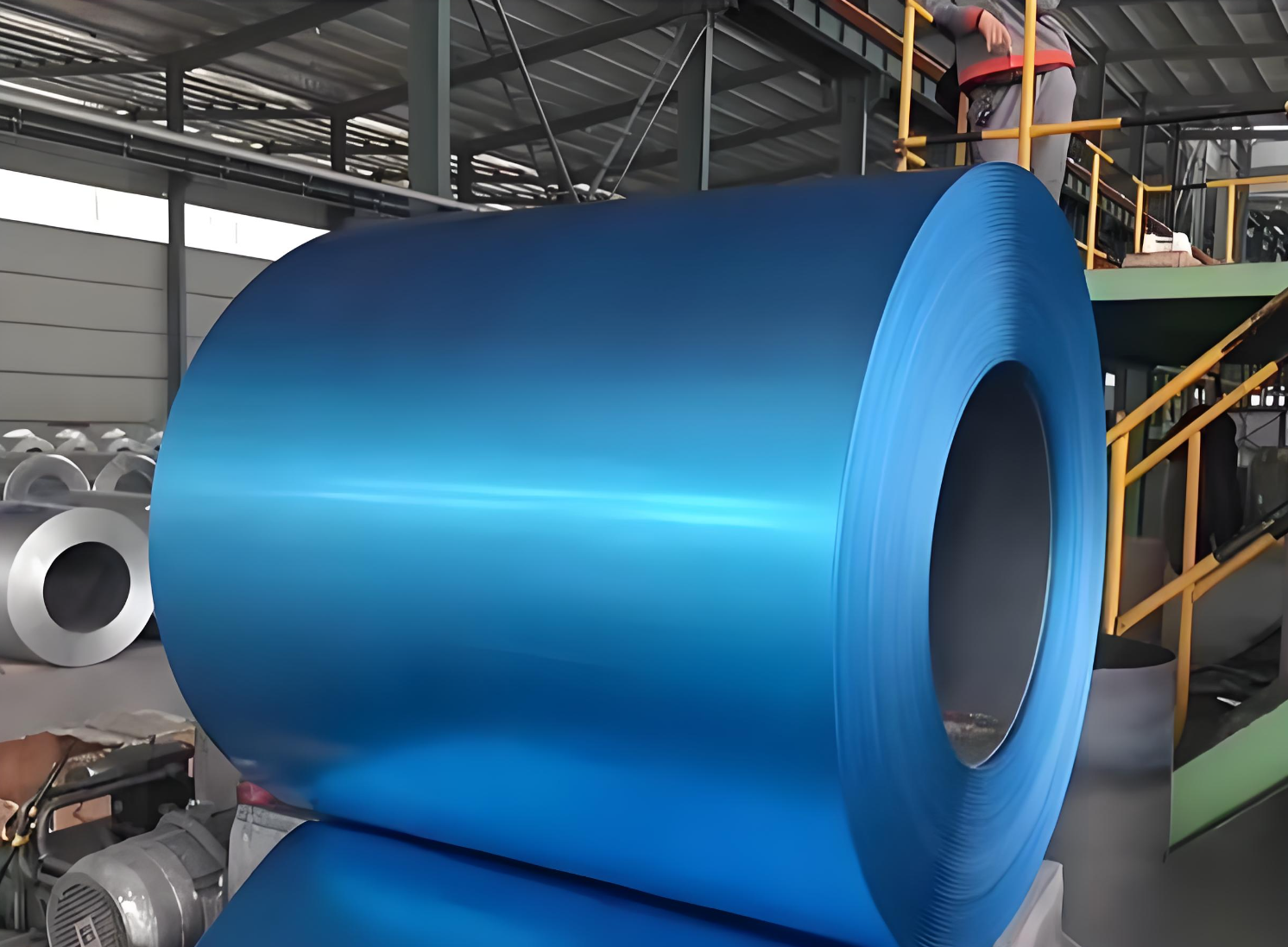 DX51D PVDF PPGI steel coil with UV resistant coating