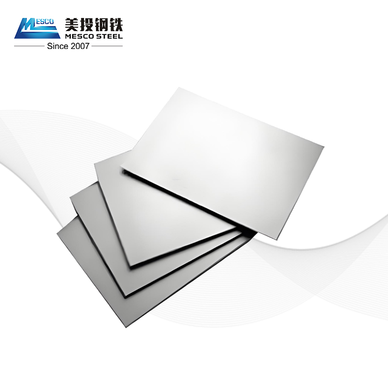 Aluminized steel coil coil storage at MESCO steel factory showing large ready stock for fast delivery