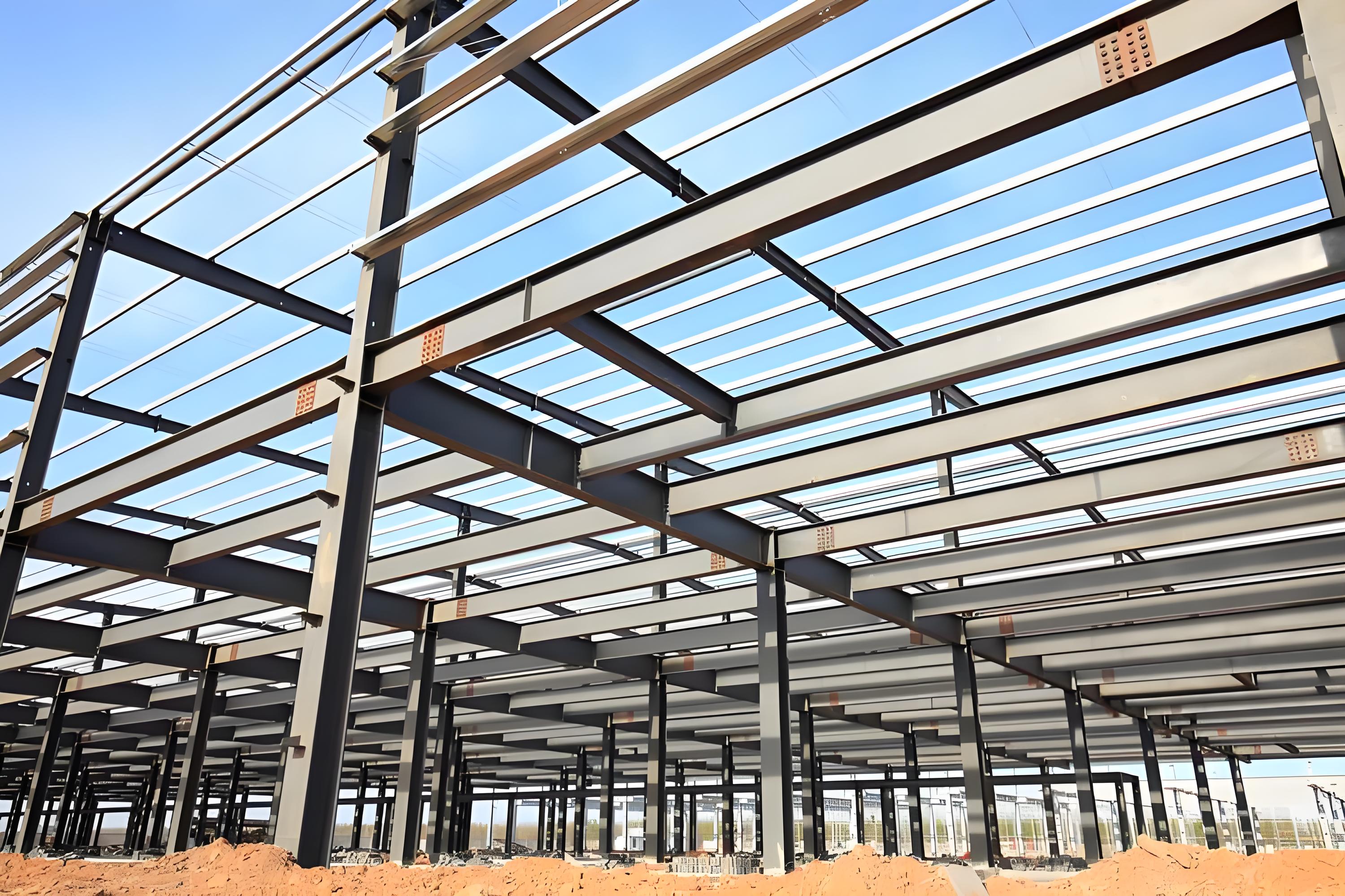 Q355B steel plate in workshop