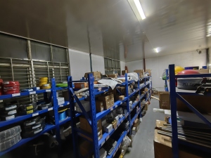 Spare parts factory warehouse