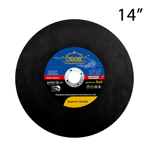 14 inch cutting disc model 355 x 3.2 x 25.4 mm for stationary cut-off machines