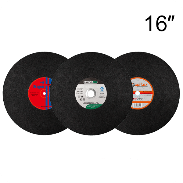 16 inch cutting disc side view