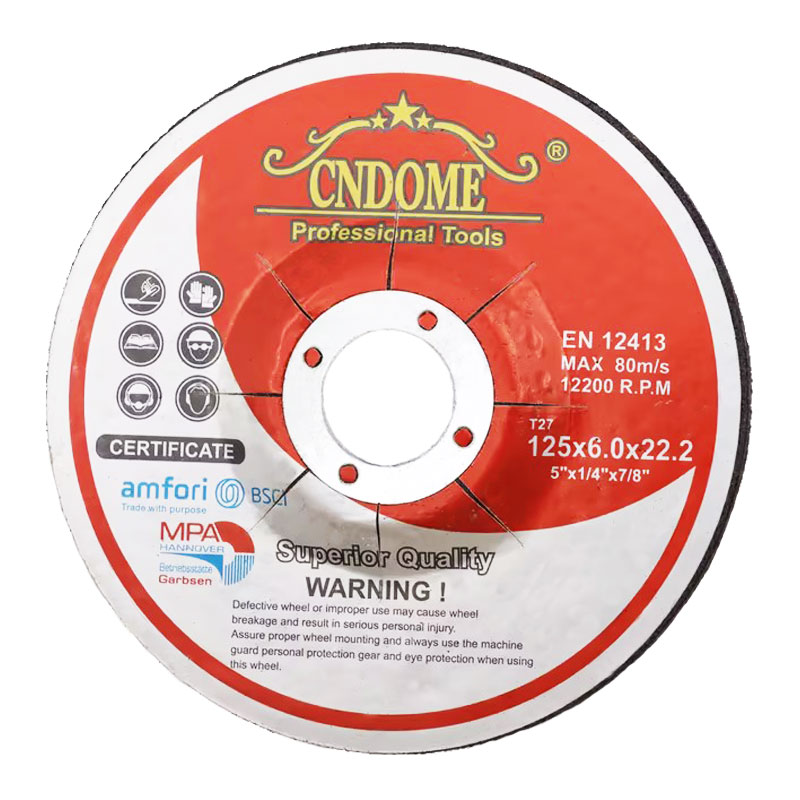 5 inch grinding wheel front