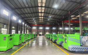 Corner of Manufacturing Workshop for Stone Mining Wire Saw Machines
