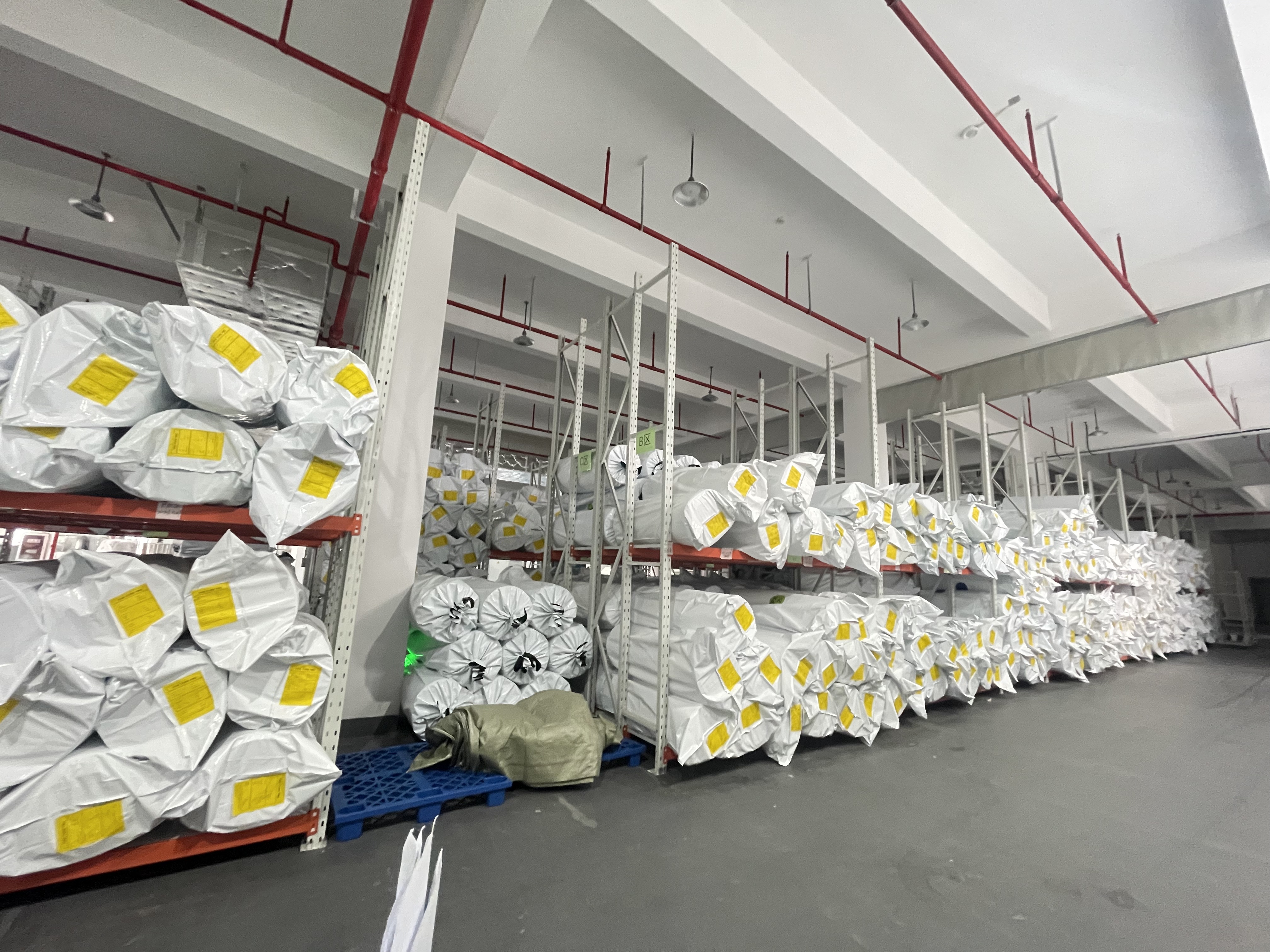 Batch number management for core material traceability