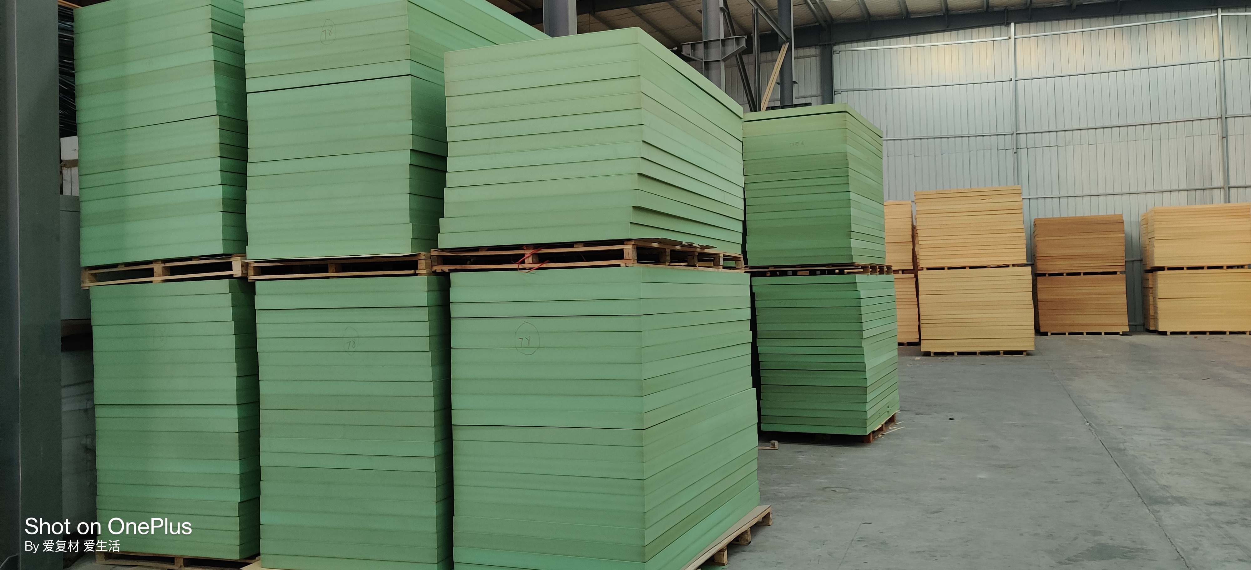 Inventory management for core material supply to marine, wind and transport customers
