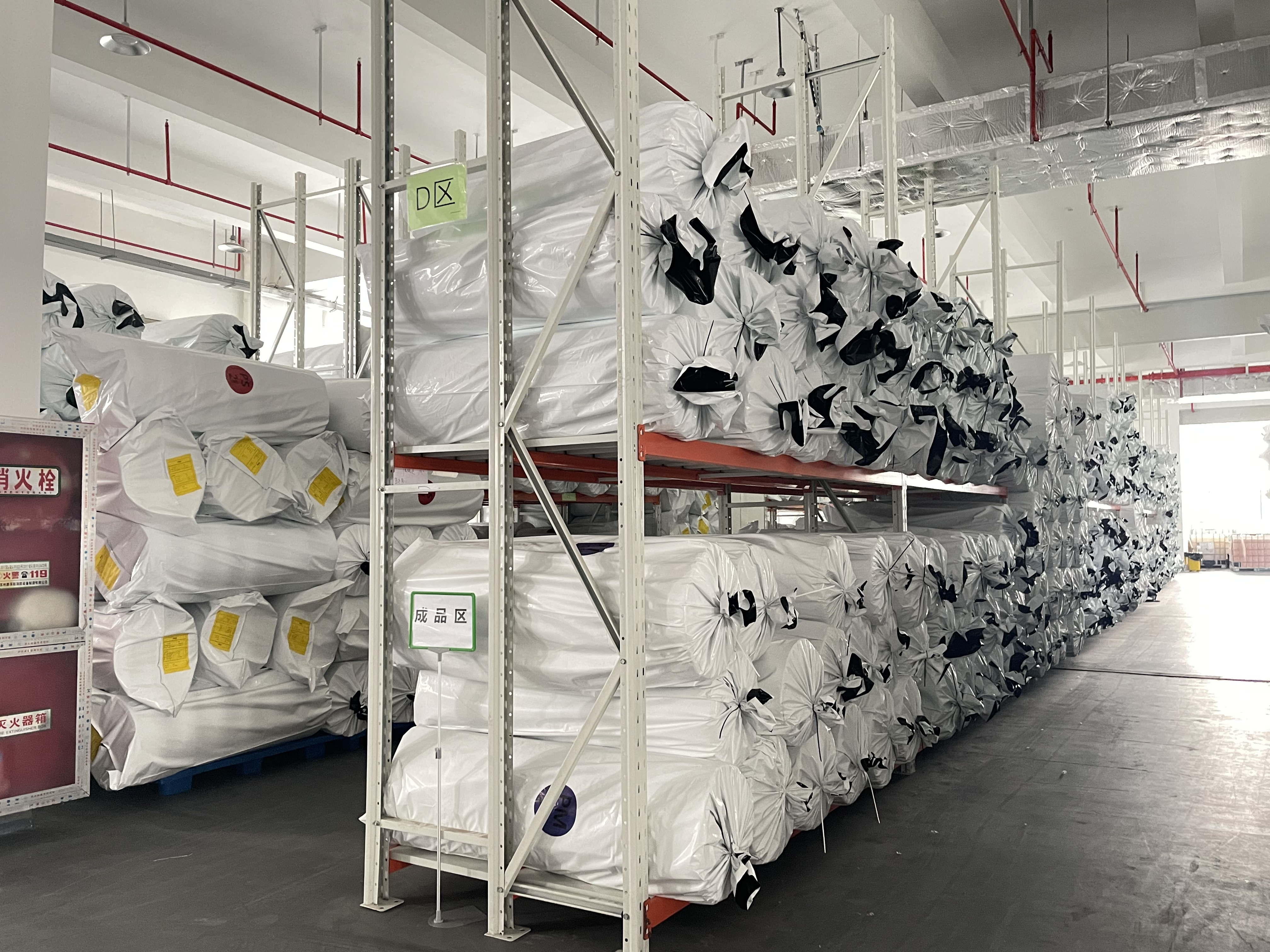 Batch tag and lot number management for infusion core material