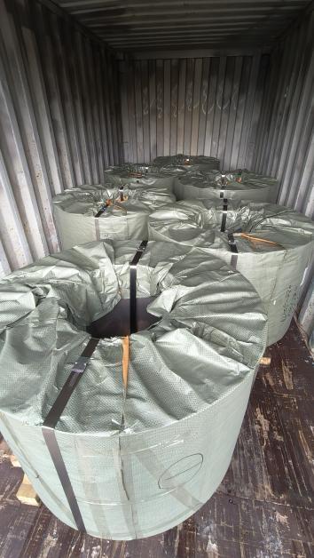 Loading picture of stainless steel coil export