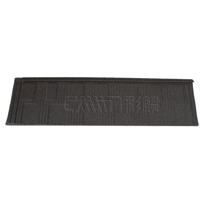 Concealed fastener stone coated metal shingle detail supporting verification of fastening pattern and wind uplift specification