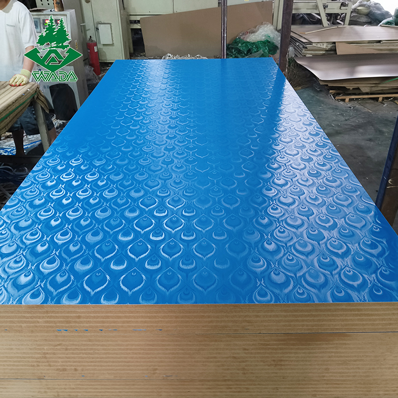 Melamine Board stack with different face finishes for cabinet and furniture applications