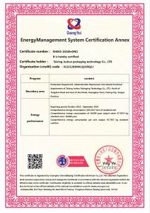 Energy Management System Certification