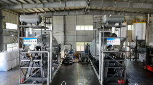 Solid state polymerization equipment