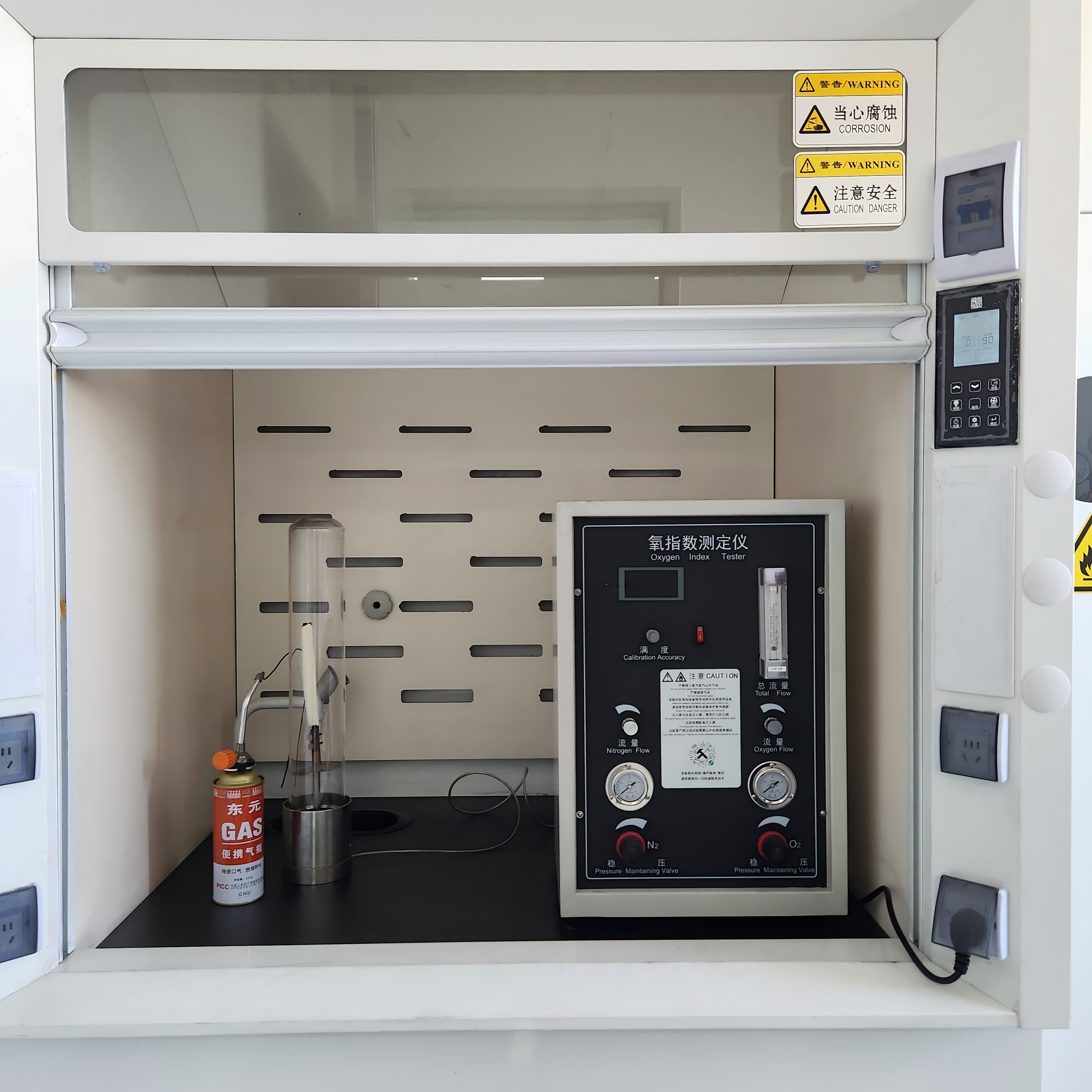 XINFA quality control laboratory oxygen index tester for flame retardant testing
