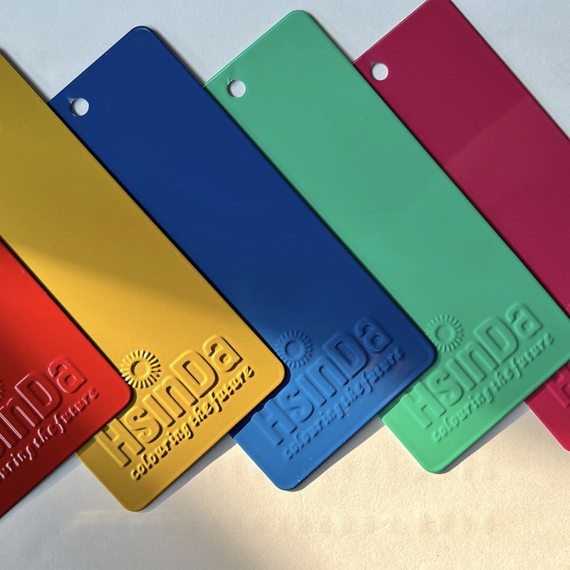 FDA-compliant white epoxy powder coating sample