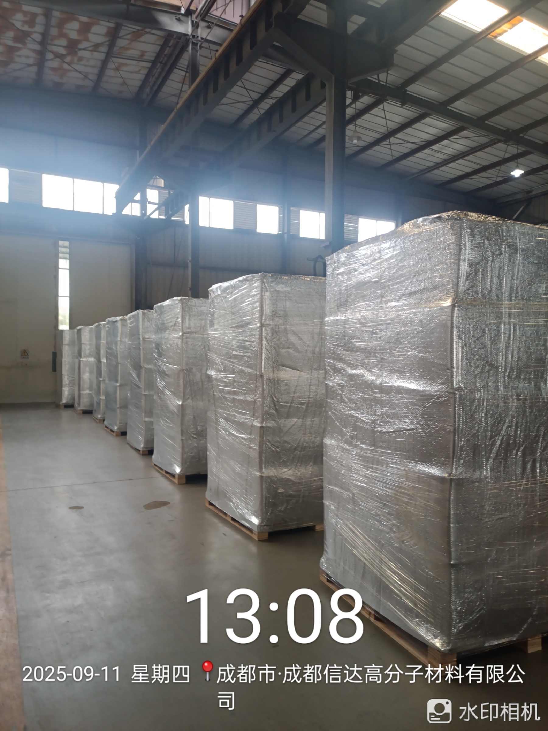 Powder coating packing and delivery preparation for export orders