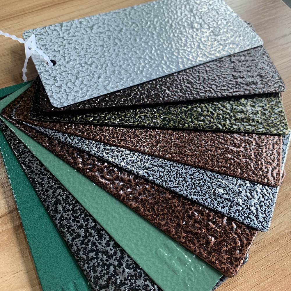 Scratch Resistant Hammer Tone Powder Coating For Security Doors