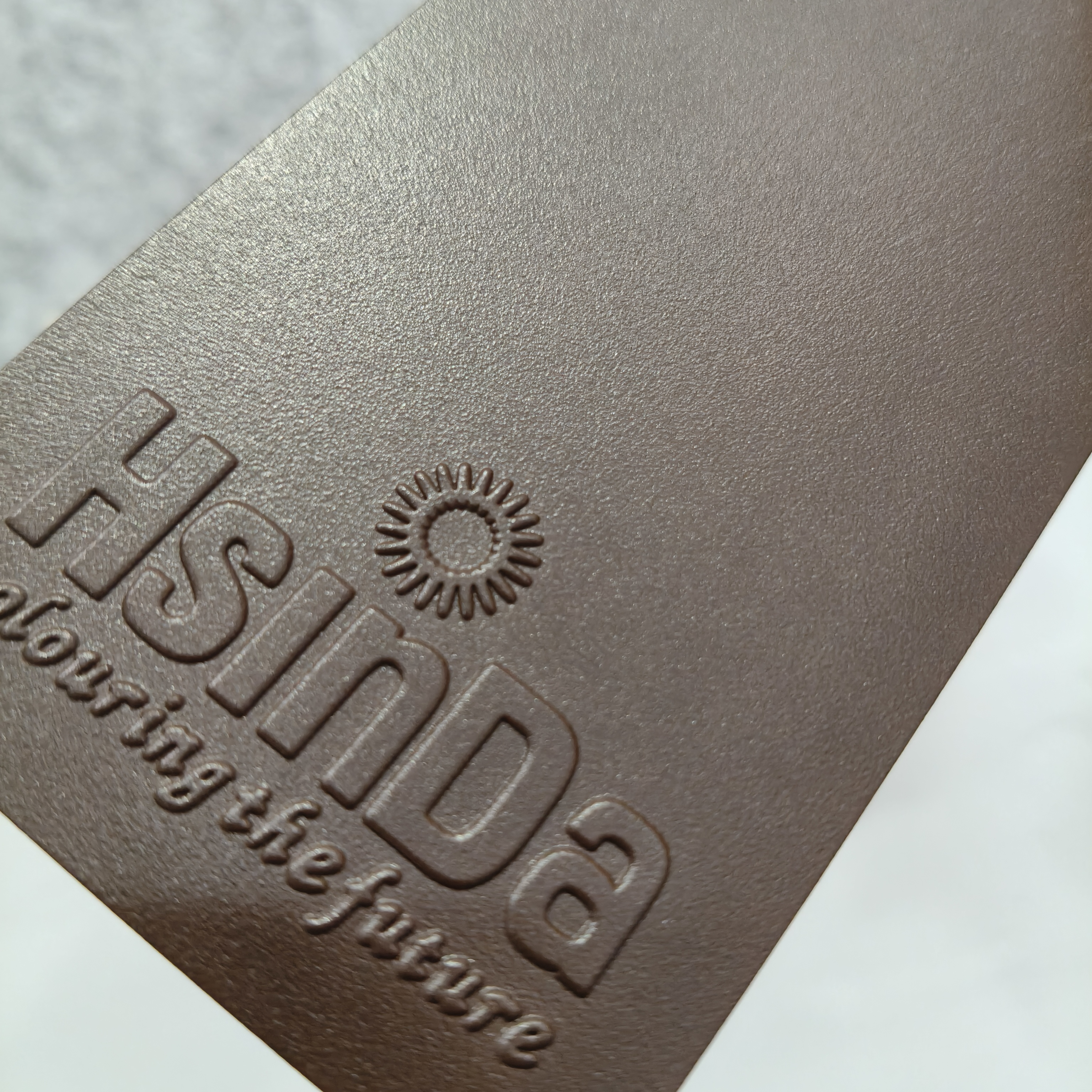 Sandy texture powder coating finish for architectural and furniture surfaces