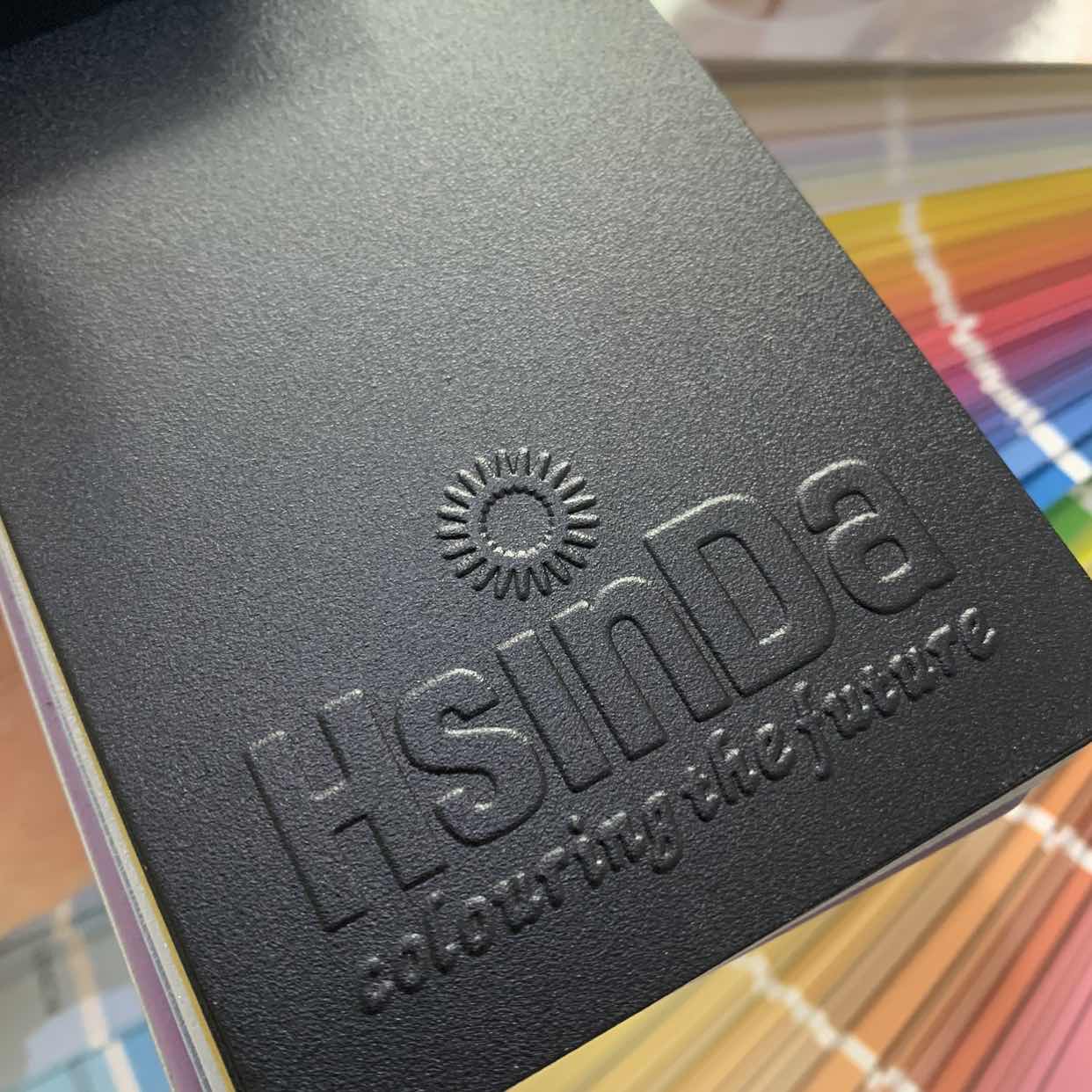Aluminum powder coating sample review before architectural project approval
