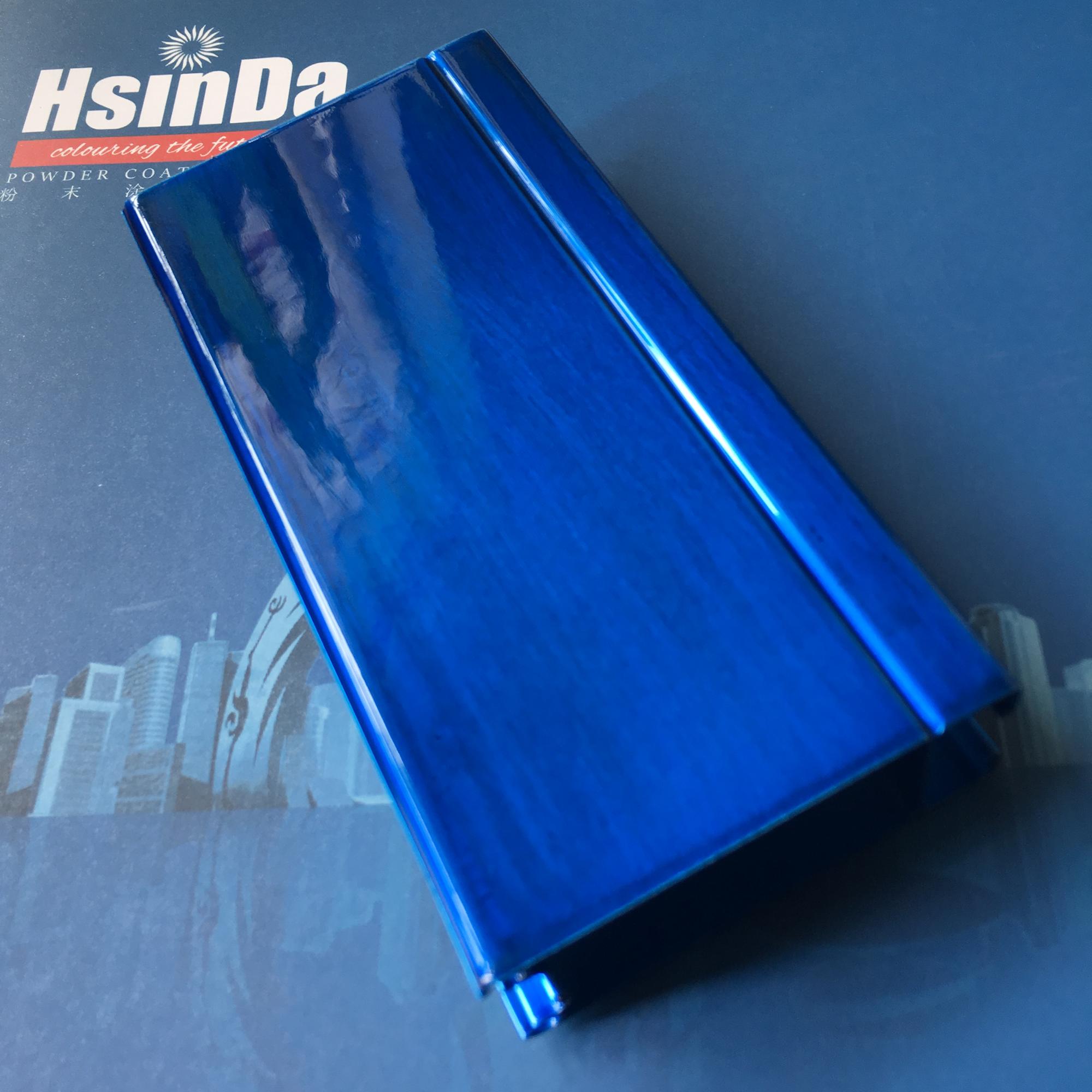 Aluminum profile powder coating for architectural applications