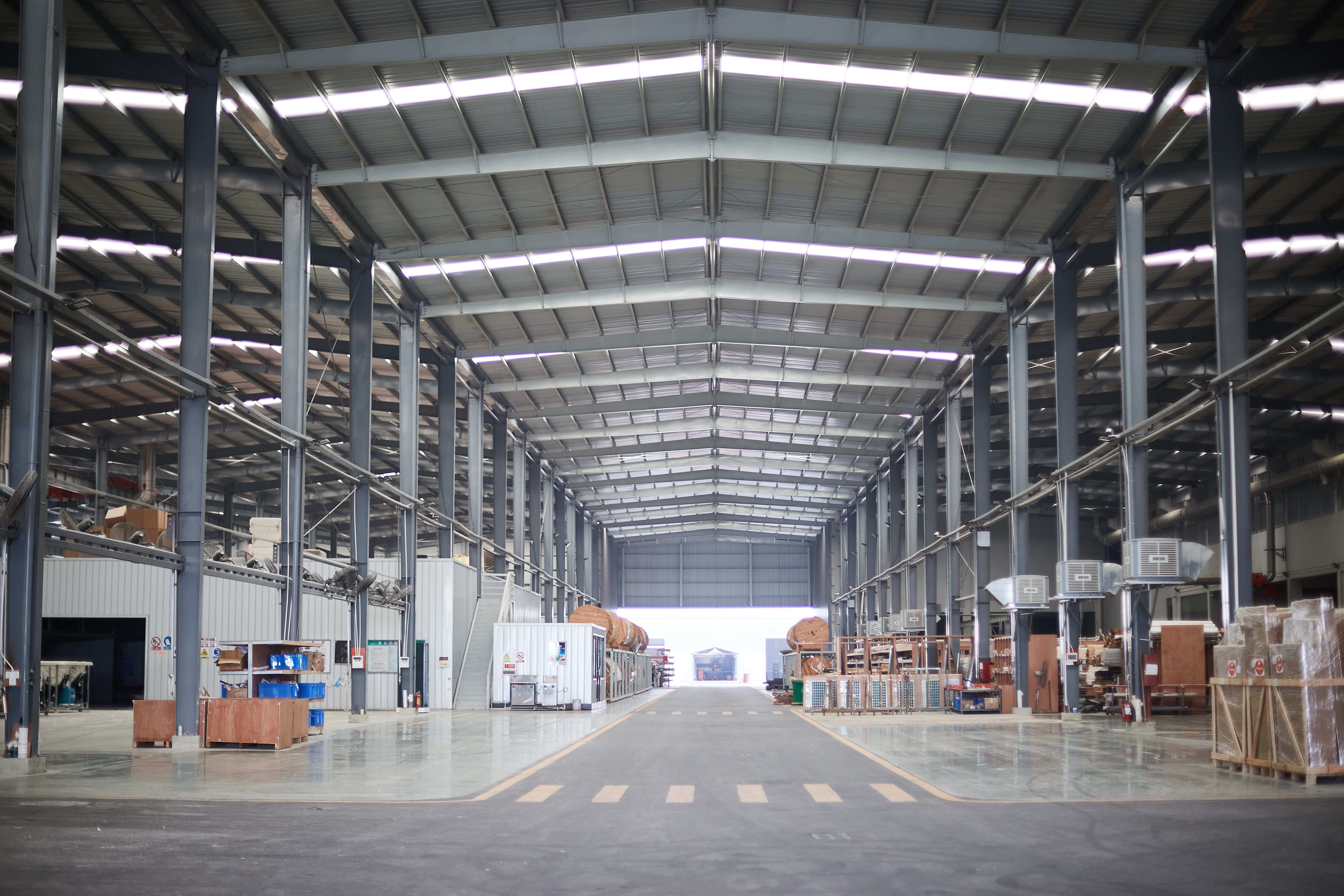 Factory site of Victoria Star Spa showing modern production facility in Foshan
