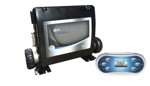 Balboa control system interface used in Victoria Star Spa hot tubs