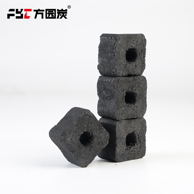 Bamboo-format hookah charcoal briquettes from the FYC TC-01 hookah charcoal line