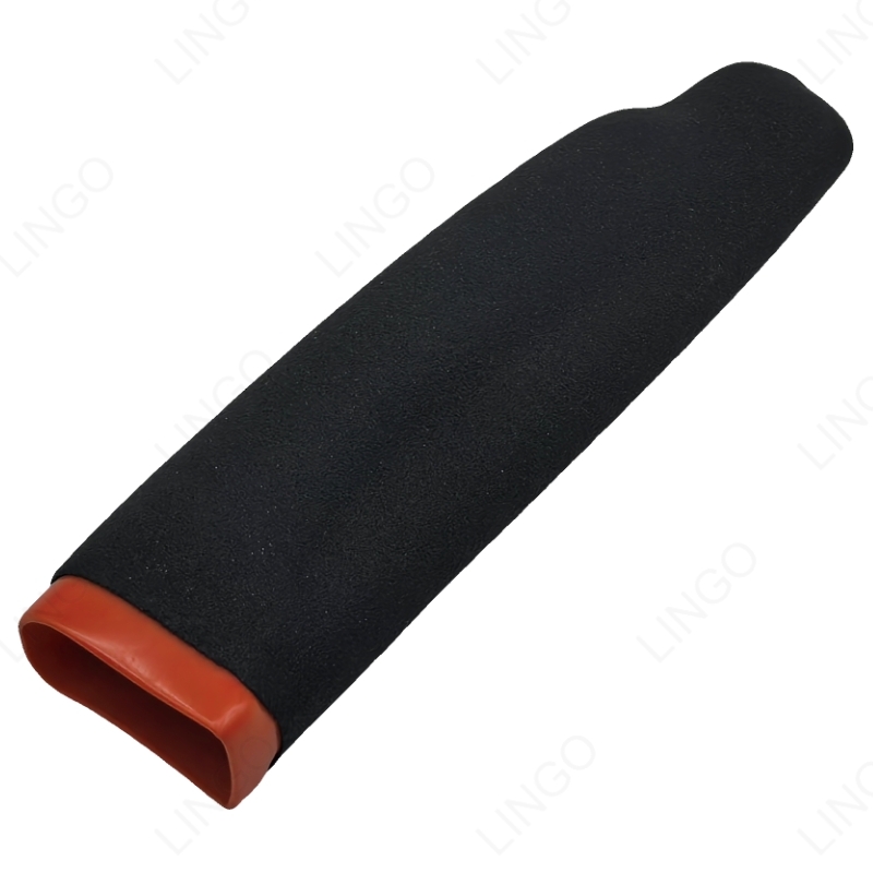 PVC dipping handle LGHD black glossy side view