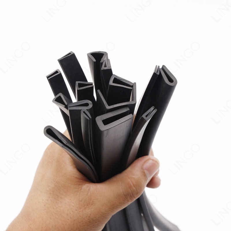 FKM rubber extrusion seal cross-section
