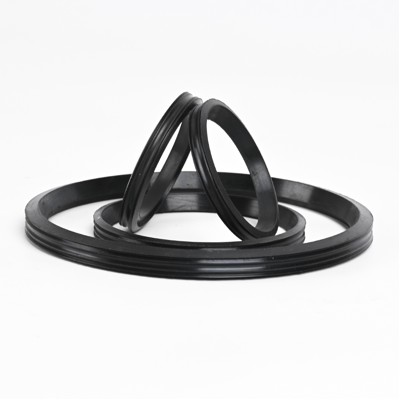 EPDM rubber sealing gasket - black