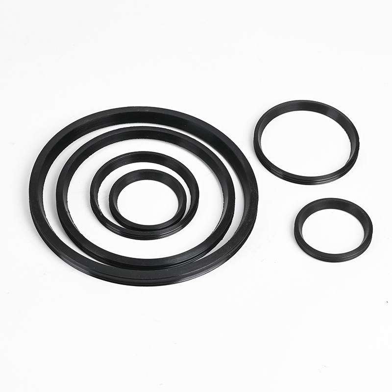 CR neoprene rubber sealing ring UL 94 V-0 - black ring
