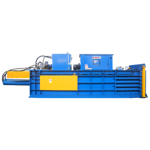 Hydraulic baler machines