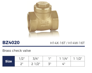 Brass Check Valve